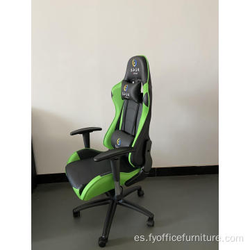 Silla extraíble para juegos de carreras con reposapiernas de cuero de venta al por mayor